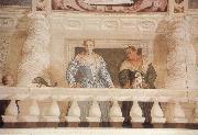 Paolo Veronese Giustiana Barbaro and her Nurse oil painting on canvas